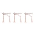 thumbnail image 1 of Decodeary Wedding Arch Drapes Memorable Setting For Big Day Not Easy To Wrinkle Easy Care shell pink 3Set, 1 of 6