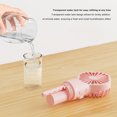 thumbnail image 4 of Ventilateur Brumisateur Portatif à Main Ventilateur Vaporisateur Hydratant 4 pour Vitesse Humidification Usb pour Mini Petit 4 pour Vitesse Ventilateur de Pulvérisation pour Miniatures Ventilateurs Brumisateurs, 4 of 7