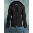 thumbnail image 3 of Nituyy Manteau de Pluie Compressible Coupe-Vent à Capuche avec Cordon de Serrage Ajustable, 3 of 6