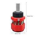 thumbnail image 4 of Multitool Screwdriver, Multi Screwdriver Tool All In One Multi purpose combination screwdriver 12 in 1 mini screwdriver set All In One Screwdriver repair and disassembly, 4 of 6
