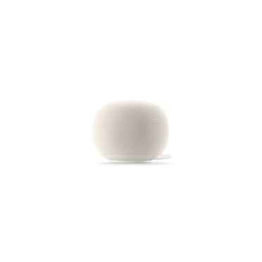 Google Home Speaker - Smart speaker with 360-Degree sound and Gemini - Porcelain