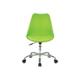 thumbnail image 1 of AveSix Emerson Student - Chair - swivel - polyurethane, wood, polypropylene, chrome - green, 1 of 4