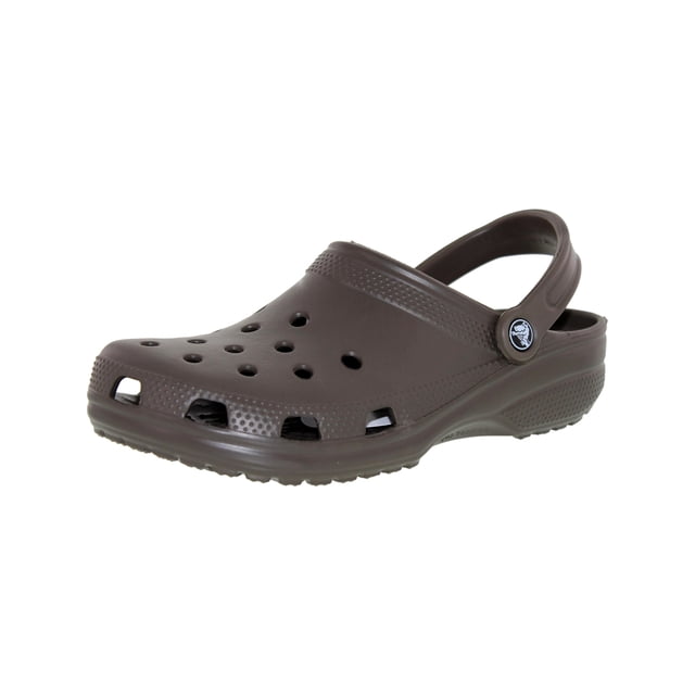 Crocs Men's Classic Chocolate Ankle-High Rubber Sandal - 6M