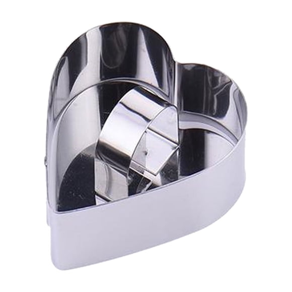 Aqestyerly Stainless Steel Sushi Cake Cutting Tool,Push Down Mould for Baking Decoration,DIY Kitchen Baking Tool for Cake and Sushi HWRETIE