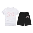 thumbnail image 1 of Swaddling Set Baby Boy Fall Clothes 3-6 Months Children's Short Sleeve Candy Color Comfortable Children's Round Neck T Shirt, 1 of 4