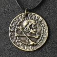 thumbnail image 5 of Pirate Coin Pendant Necklace, Sea Zone Savage Skull, 5 of 5