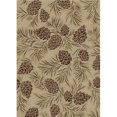 thumbnail image 1 of Mayberry Rug AD9591 2X4 2 x 4 ft. American Destination Pine Grove Area Rug, Antique, 1 of 1