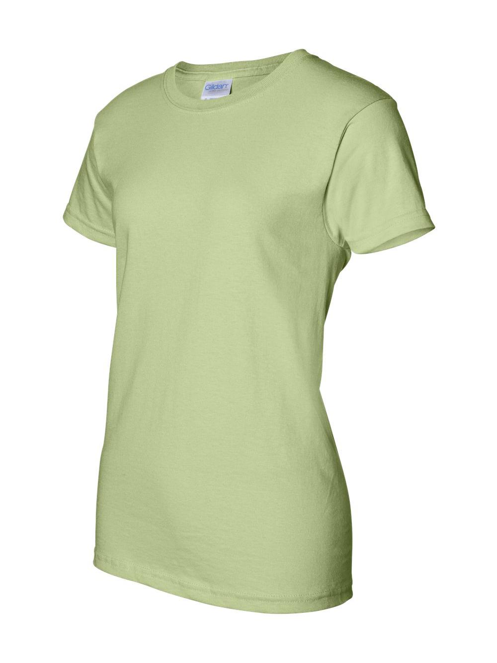 Gildan - T-Shirt pour Femmes en Coton Ultra - 2000L - Pistache - Taille : TP