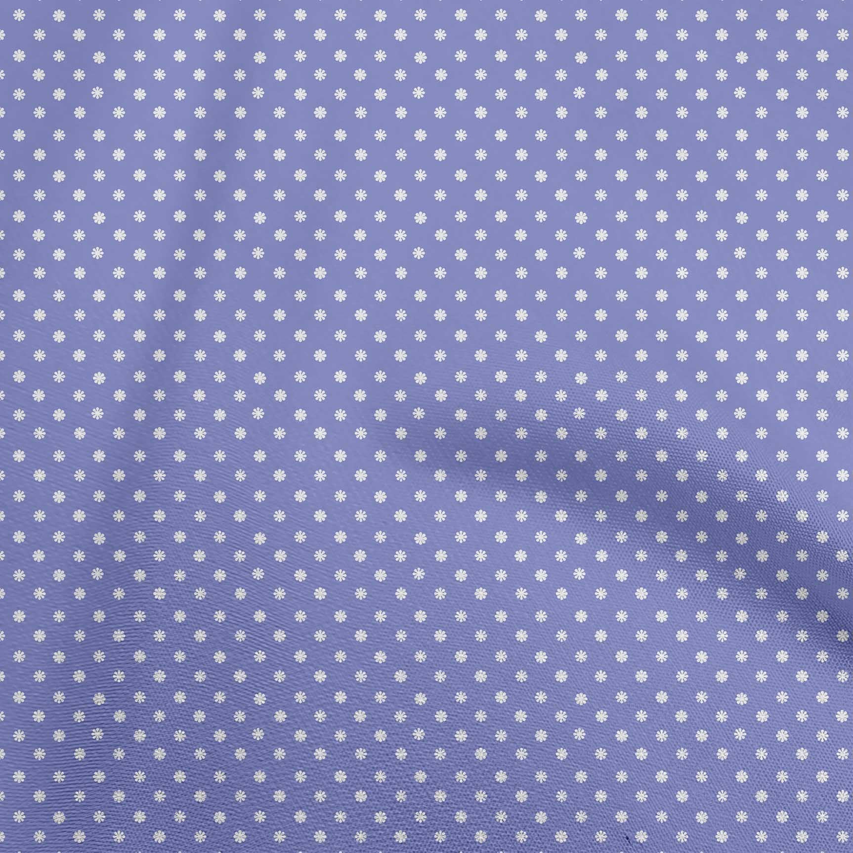 oneOone Viscose Chiffon Medium Purple Fabric Floral Craft Projects Decor Fabric Printed By The Yard 42 Inch Wide
