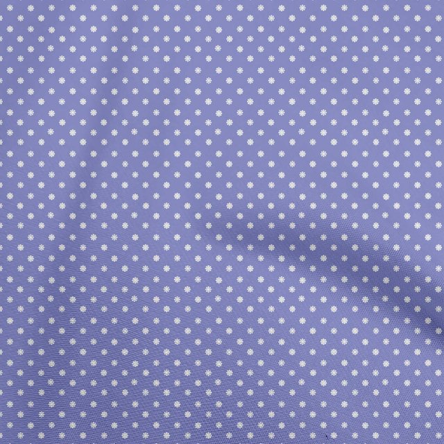 oneOone Rayon Medium Purple Fabric Floral Sewing Craft Projects Fabric Prints By Yard 56 Inch Wide
