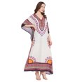 thumbnail image 3 of Oussum Robe Kaftan Longue pour Femmes, Robe Maxi Décontractée d'Été Ample pour Dames, Grande Taille, Robe de Soirée Confortable, Caftan en Ligne, 3 of 4