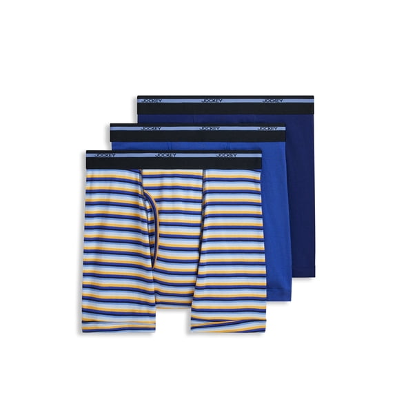 Jockey Men's Lightweight Classic 5" Boxer Brief - 3 Pack