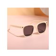 thumbnail image 2 of Faithtur Kids UV400 Protection Sunglasses, Contrast Color Square-Rimmed Glasses for Boys, Girls, 2 of 9