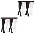 thumbnail image 1 of Transemion 4pairs Delicate Thigh High Stockings Hypoallergenic No Loose Thread All Body Shape Suitable 2Set, 1 of 6