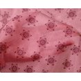 thumbnail image 4 of oneOone Silk Tabby Fabric Floral Block Fabric Prints By Yard 42 Inch Wide, 4 of 4