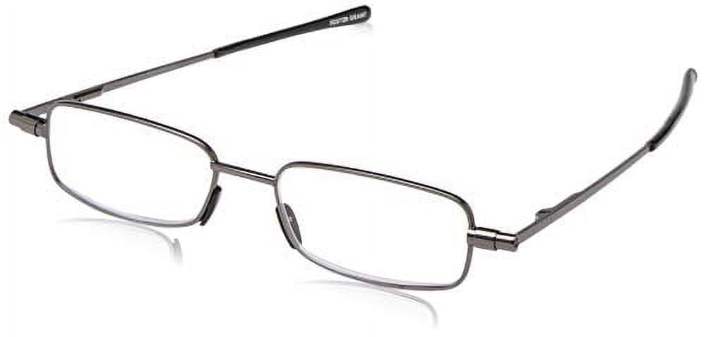 Foster Grant Gavin Fold-Flat Micro Reading Glasses, Unisex