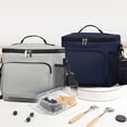 thumbnail image 2 of TIELUTT Men's Reusable Lunch Bag 10L Insulated Lunch Bag with Woman Lunch Bags Women Lunch Bag with Containers Thermal Insulated Bags for Food Toddler Lunch Bag Horizontal Thirty One Picnic Thermal T, 2 of 3