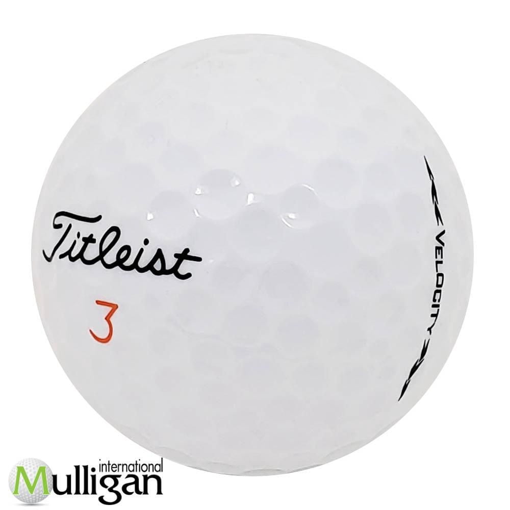 Mulligan -  12 Titleist Velocity 2024 4A Recycled Used Golf Balls