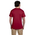 thumbnail image 2 of Fruit Of The Loom Mens HD Cotton Short Sleeve Crew T-Shirt, S, Cardinal, 2 of 3