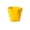Yellow #5, variant on Fiudx Xiying Large Plastic Flower Pot with Drainage Hole for Indoor Outdoor Plants - 16.5X16X14.5Cm Thickened Planter for Garden Balcony Patio Decor