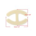 thumbnail image 4 of INSPIRE CHIC Bra Shoulder Strap Clips Buckles Bra Strap Anti-Slip Buckles Straps for Women Skin Color-H Shape, 4 of 6