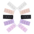 thumbnail image 2 of 10 Pcs Rallonges de Soutien-Gorge pour Femmes Crochets d'Extension de Brassière Étroits 3 Rangées 1 Bouton Extension de sous-Vêtements (Couleur Aléatoire), 2 of 9