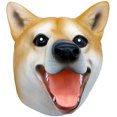 thumbnail image 1 of ZECATL Jouets Marionnettes Shiba Inu, Marionnettes Chiens Jouet de Rôle, Tête de Shiba Inu Réaliste en Caoutchouc Doux, 1 of 7