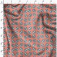thumbnail image 3 of Soimoi Tissu en Coton Canard Abstrait Imprimé 1 Yard 56 Pouces de Large, 3 of 6