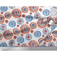 thumbnail image 2 of Soimoi Rayon Fabric Brush Stroke Abstract Print Fabric by Yard 56 Inch Wide, 2 of 3