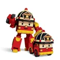 thumbnail image 3 of Korean cartoon Robocar Poli Transformation Car Amber Roy Helly Action Figures Model Gift Toys Robots For Children, 3 of 6