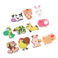 thumbnail image 1 of Mgaxyff 11 Pcs Aimant Animal pour Réfrigérateur Effet Magnétique 3D Aimant Animal Zodiaque Chinois Aimant pour Frigo, Simulation 3D Frigo, Aimant Frigo Enfants, 1 of 8