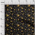 thumbnail image 1 of oneOone Viscose Jersey Fabric Honeycomb & Honey Bee Insect Decor Fabric Printed BTY 60 Inch Wide, 1 of 4