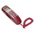 thumbnail image 1 of Corded Phone, Wearable LCD Screen Wired Landline Calendar Display  For Office For Home Red,White,Black, 1 of 8