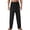Style2-Black mens pants, variant on Mceream Men's Summer Fall Casual Loose Fit Comfortable Lightweight Breathable Long Pants for Daily Wear Pantalones De Verano Para Hombre White XXXL