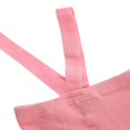thumbnail image 4 of Newborn Baby Suspender Overall Pantyhose Solid Color High Waist Ribbed Knit Tights Infant Spring Autumn One-piece Leggings, 4 of 7
