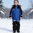 thumbnail image 2 of Veste d'Hiver pour Enfants, Combinaisons de Neige Colorées pour Filles et Garçons, 2 of 9