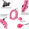 thumbnail image 3 of Removable Smart Hula Hoop, Fitness Hula Hoop, with Massage Spikes and 24 Removable Adjustable Pieces, Suitable for Adults, 3 of 4