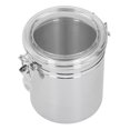 thumbnail image 1 of Boîte Scellée en Acier Inoxydable, Contenant de Rangement Alimentaire en Acier Inoxydable Pratique pour Thé pour Biscuits Grand 1600 ml, 1 of 8