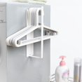 thumbnail image 4 of Hanger Organizer Hanger Storage Rack for Washing Machine Hanger Stacker for Closet Laundry Room Clothes Hanger Storage for Adult or Child Clothes Hangers, 4 of 10