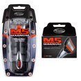 thumbnail image 1 of Personna M5 Magnum 5 Razor with Trimmer + M5 Magnum 5 Refill Razor Blade Cartridges, 4 ct., 1 of 1