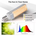 thumbnail image 4 of Grow Light Bulb LED Full Spectrum Plant Light Bulb Grow Lamp Bulb for Greenhouse, 4 of 8