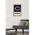 thumbnail image 3 of NFL Chicago Bears - Logo 21 Wall Poster, 22.375" x 34" Framed, 3 of 4