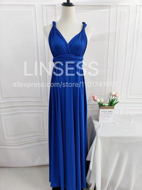 ROSEWOOD Floor Length LONG Maxi Infinity Dress Convertible Formal Wrap Sexy Bridesmaid Dress Evening Dress Wedding Cocktail