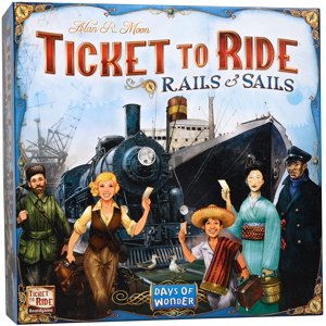 Ticket to Ride: Rails & Sails - Board Game by Days of Wonder | 2-5 Players