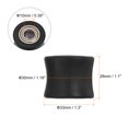 thumbnail image 2 of Unique Bargains Poulie de Chaîne 10mm Guide de Roue Concave pour Porte Coulissante de Vélo Noir, 2 of 6
