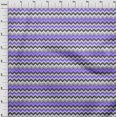 thumbnail image 4 of oneOone Polyester Spandex Medium Purple Fabric Chevron Sewing Craft Projects Fabric Prints By Yard 56 Inch Wide-B0, 4 of 5