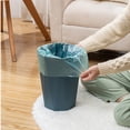 thumbnail image 5 of Bovemsi Trash Bags Plastic Diamond Shaped Garbage Home Creative Large Bathroom Kitchen Ring Garbage Living Room Garbage, 5 of 5