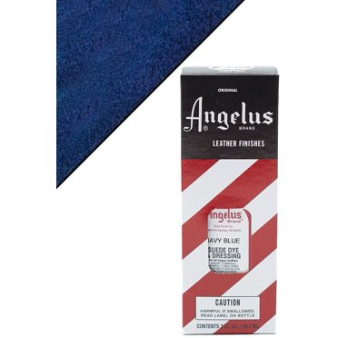 Angelus Teinture et Vinaigrette pour Suède, Bleu Marine, 3 oz