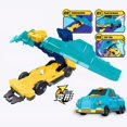 thumbnail image 1 of DMH Explosion Wild Speed Fly Deformation Car 4 Screechers Beast Attack Action Figures Capture Flips Transformation Surprise Gift Toy, 1 of 7