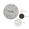 thumbnail image 4 of 594598 Zielle Soft Shag Painterly Modern Rug Gray Area Rug Rectangle 5'3" x 7'7", 4 of 9